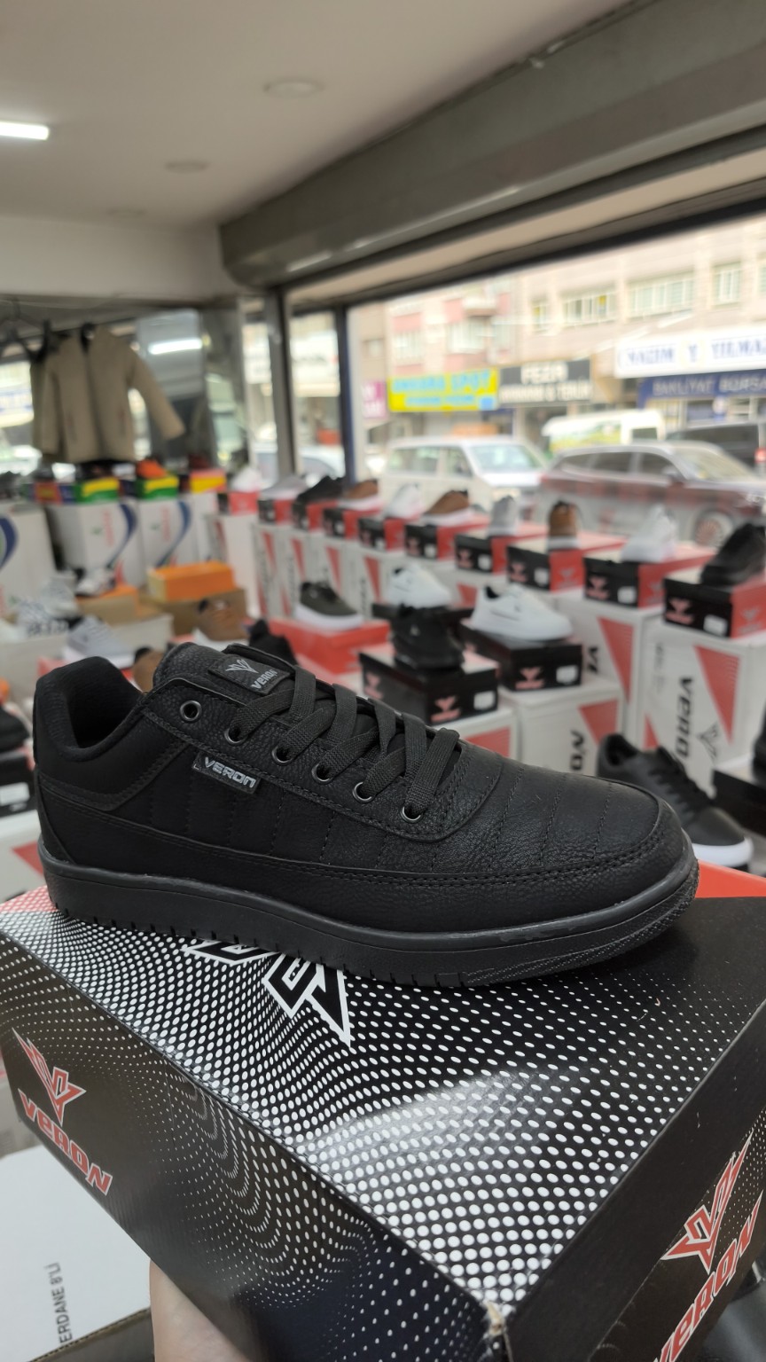 All-Black Casual Sneaker